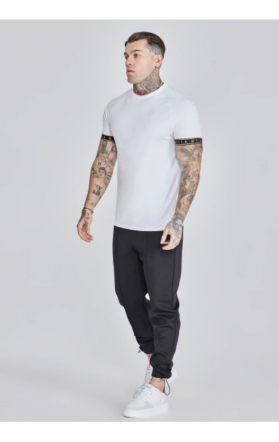 Sik Silk White Tech T-Shirt