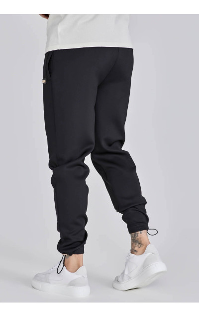 Sik Silk Black Smart Cargo Joggers