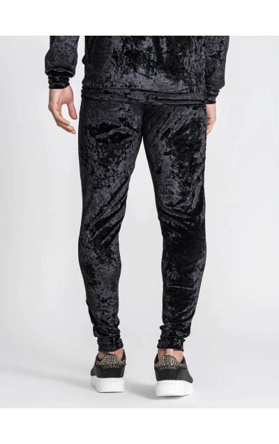 Gianni Kavanagh Black K Velvet Joggers