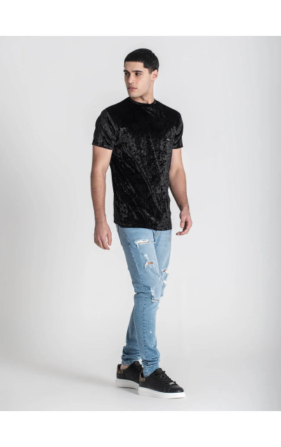 Gianni Kavanagh Black Velvet Tee