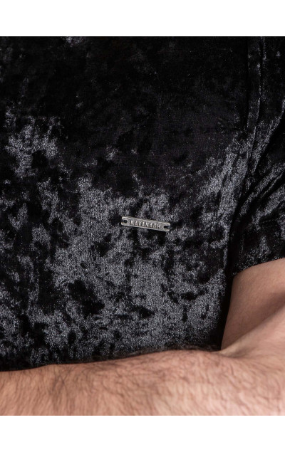 Gianni Kavanagh Black Velvet Tee