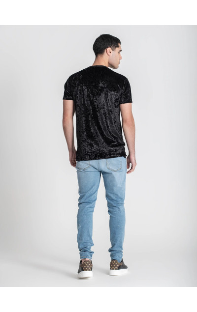 Gianni Kavanagh Black Velvet Tee