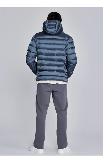 Sik Silk Blue Bubble Jacket