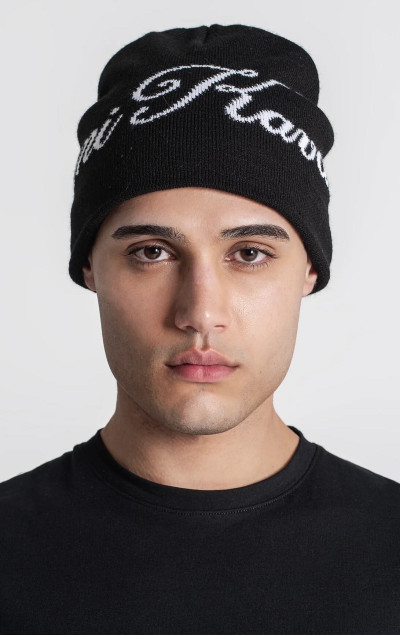 Gianni Kavanagh Black Identity Beanie
