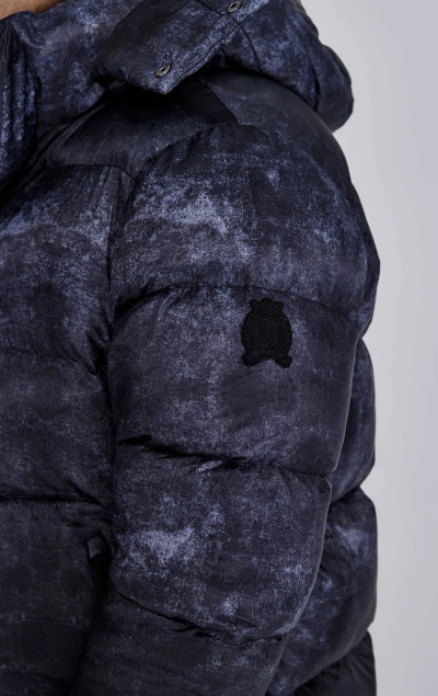 Sik Silk Pánska Sivá Bunda Puffer