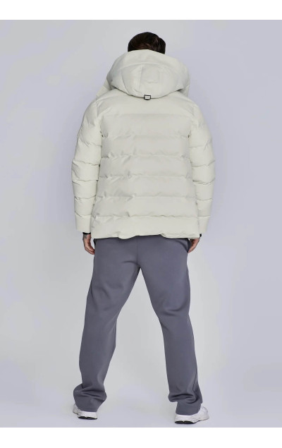 Sik Silk Pánská Béžová Bunda Parka