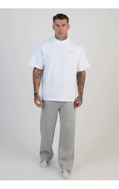 Sik Silk White Graphic T-Shirt