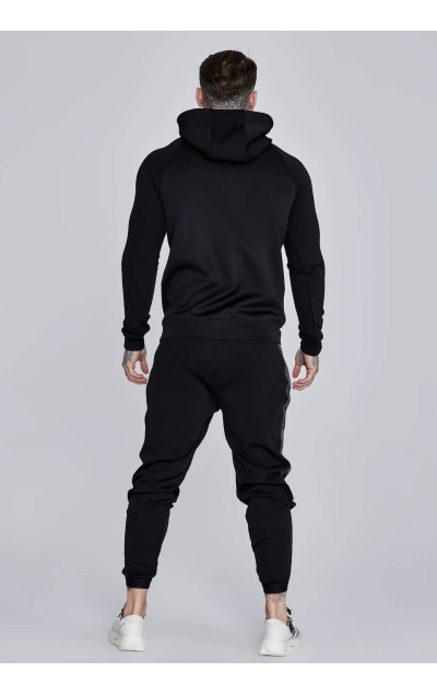 Sik Silk Pánská Černá Mikina Muscle Fit