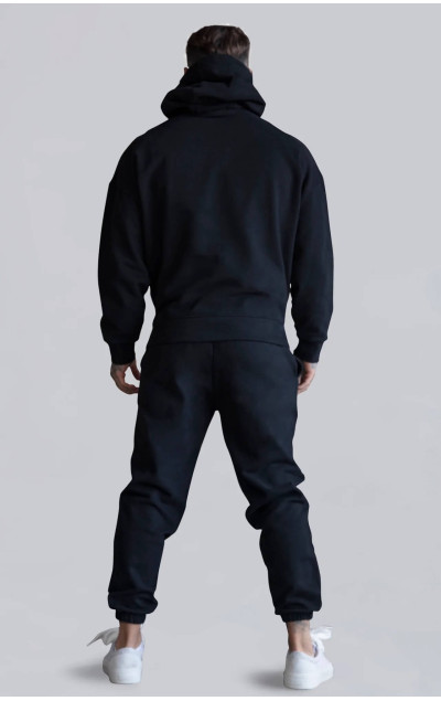 Sik Silk Pánská Černá Mikina Pullover