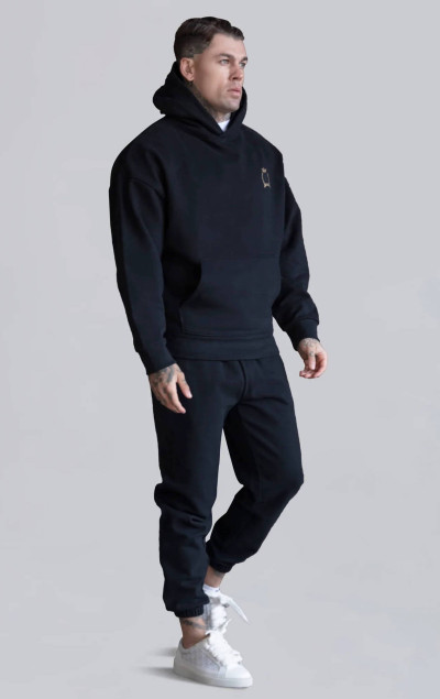 Sik Silk Black Pullover Hoodie