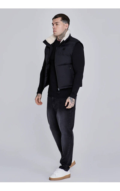 Sik Silk Black Gilet