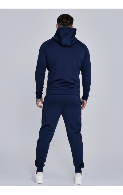 Sik Silk Navy Hoodie and Joggers Set