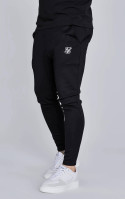 Sik Silk Black Essentials Poly Joggers