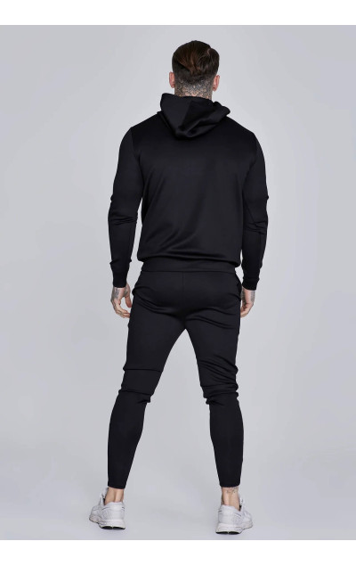 Sik Silk Pánská Černá Mikina Essentials Poly