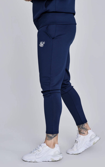 Sik Silk Męskie Niebieskie Spodnie Dresowe Essentials Poly