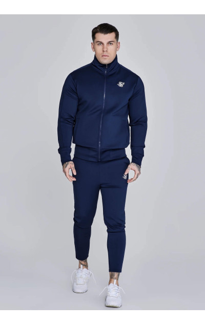 Sik Silk Męskie Niebieskie Spodnie Dresowe Essentials Poly