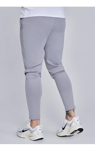 Sik Silk Pánské Šedé Tepláky Essentials Poly