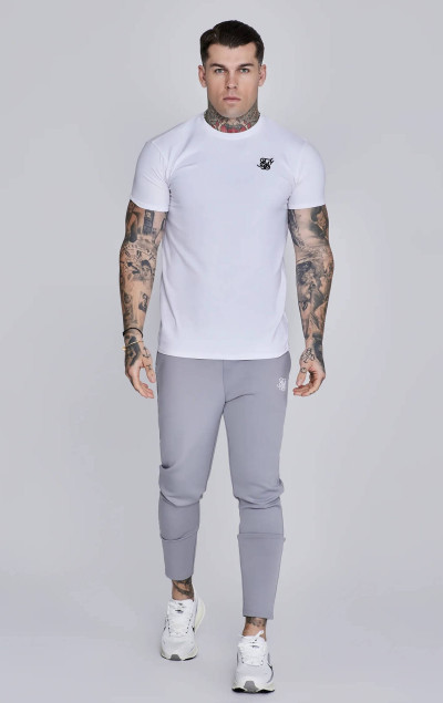 Sik Silk Men’s White T-Shirt Essentials
