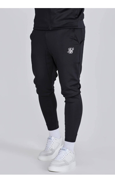 Sik Silk Black Essentials Hoodie and Joggers Set