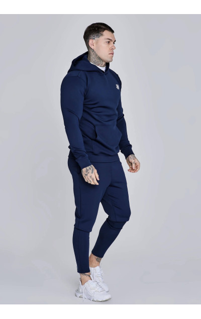 Sik Silk Herren Blauer Trainingsanzug Overhead Essentials