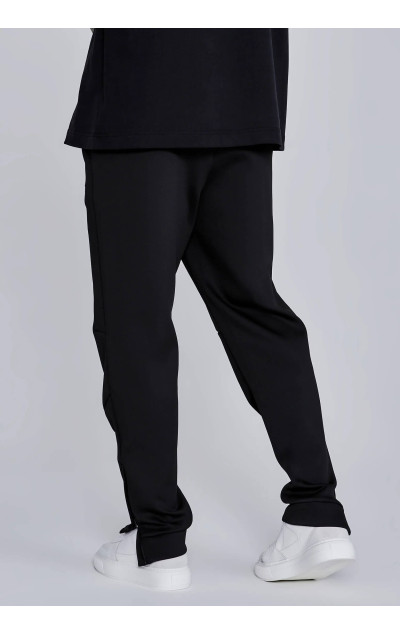 Sik Silk Black Essentials Poly Joggers