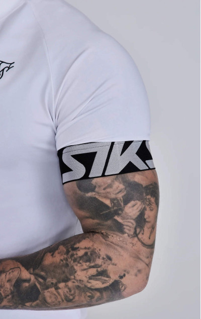 Sik Silk White Tech T-Shirt