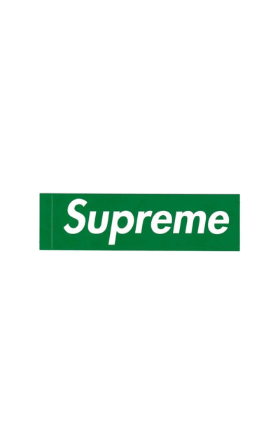 Supreme Green Box Logo Sticker
