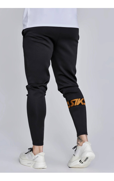 Sik Silk Pantaloni Sport Negri pentru Bărbați Black Dynamic