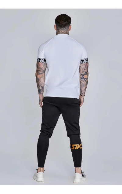 Sik Silk Pánské Černé Tepláky Black Dynamic