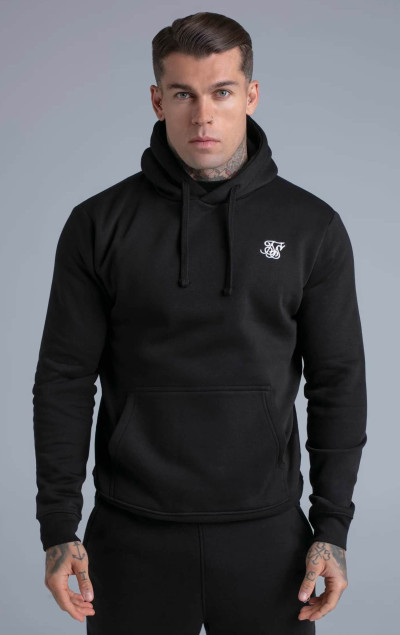 Sik Silk Pánská Černá Mikina Essentials