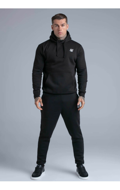 Sik Silk Herren Schwarzer Hoodie Essentials
