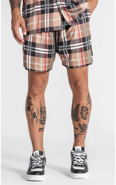 Gianni Kavanagh Férfi Színes Rövidnadrág British Satin