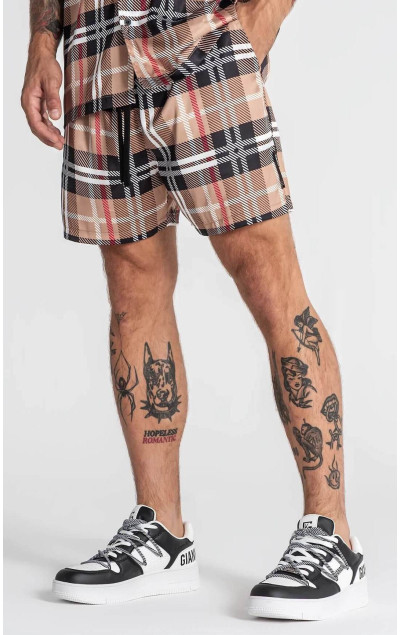 Gianni Kavanagh Men’s Multicolour British Satin Shorts