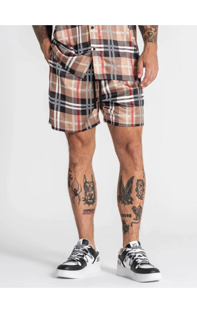 Gianni Kavanagh Férfi Színes Rövidnadrág British Satin