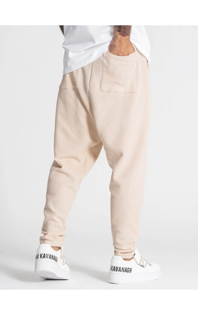 Gianni Kavanagh Men’s Beige Texture Trousers