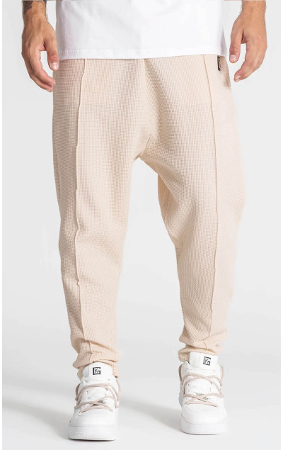 Gianni Kavanagh Men’s Beige Texture Trousers
