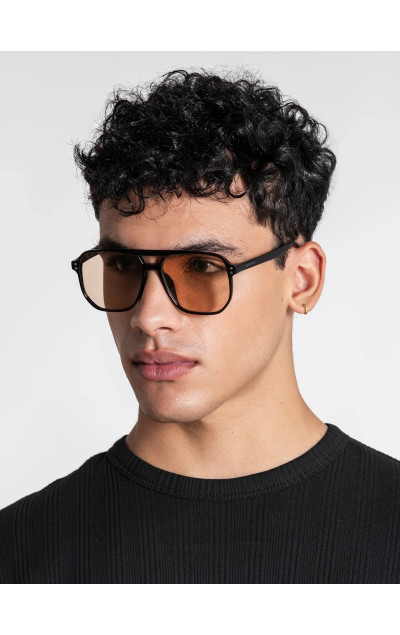 Gianni Kavanagh Okulary Przeciwsłoneczne Peach Pilot