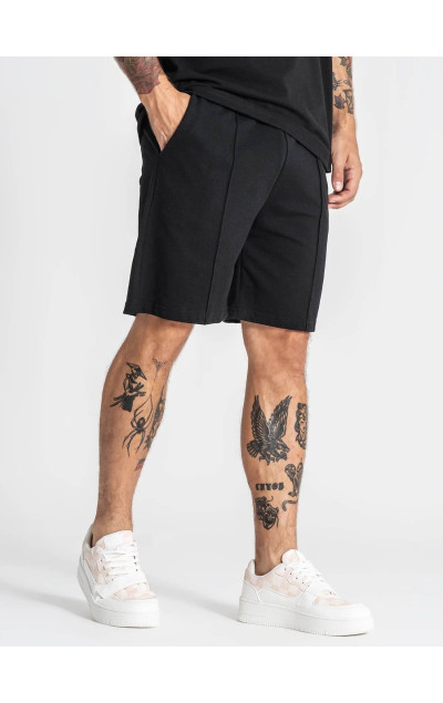 Gianni Kavanagh Men’s Black GK Piquet Shorts