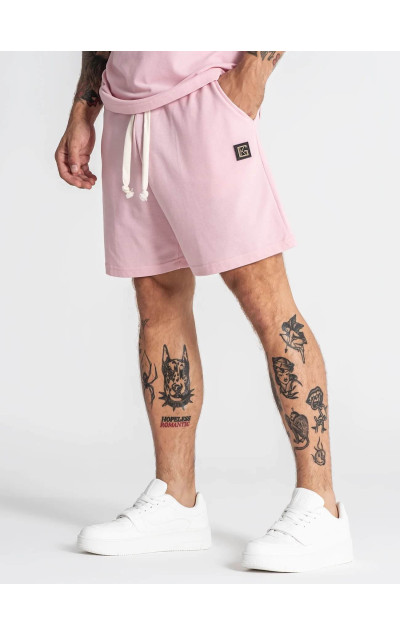 Gianni Kavanagh Herren Rosa Shorts Texture