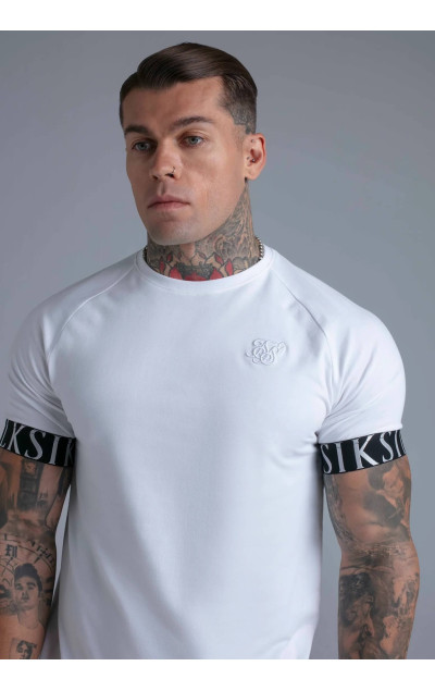 Sik Silk Men's White Tech T-Shirt