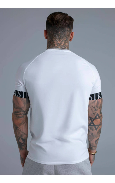 Sik Silk Men's White Tech T-Shirt