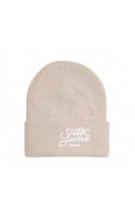 Sixth June Cream Ripped Beanie