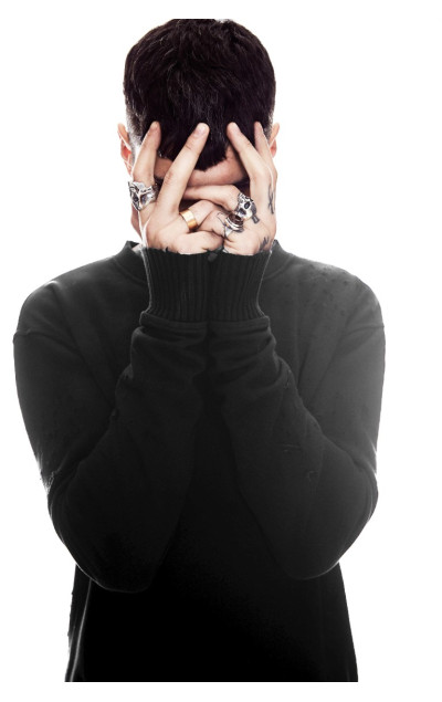 Favela Distressed Sweatshirt Black