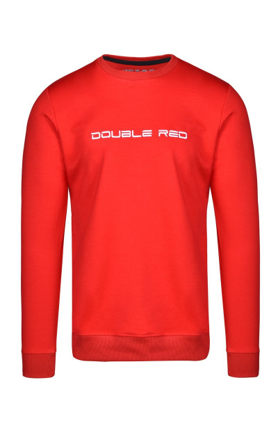 Double Red Elegance Sweatshirt