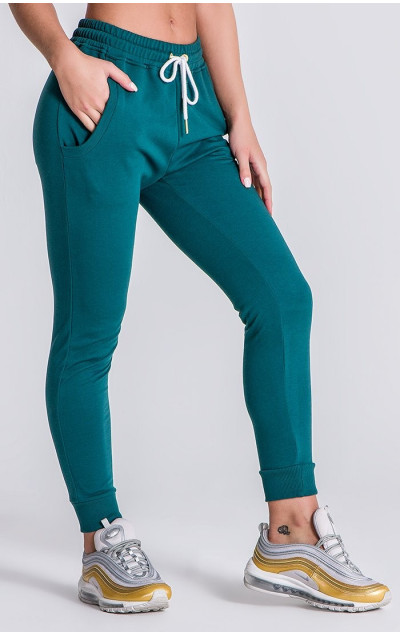 Gianni Kavanagh Dark Green Street Art Joggers