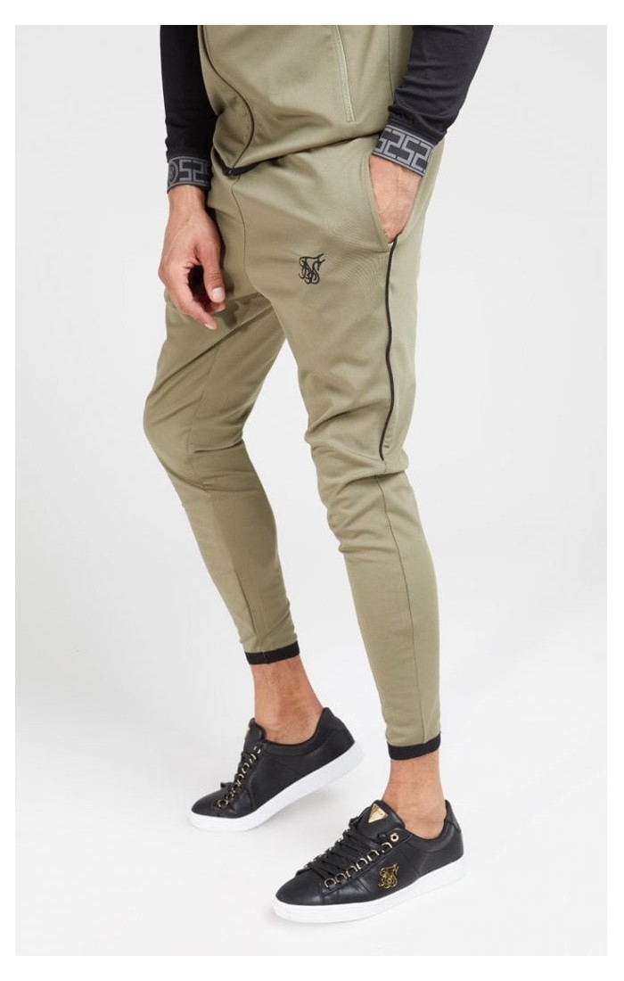siksilk tape waist cargo pants