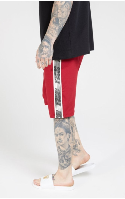 Sik Silk Zonal Runner Shorts Jester Red