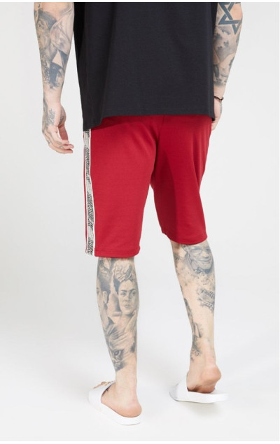 Sik Silk Zonal Runner Shorts Jester Red