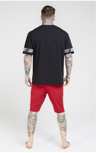 Sik Silk Zonal Runner Shorts Jester Red